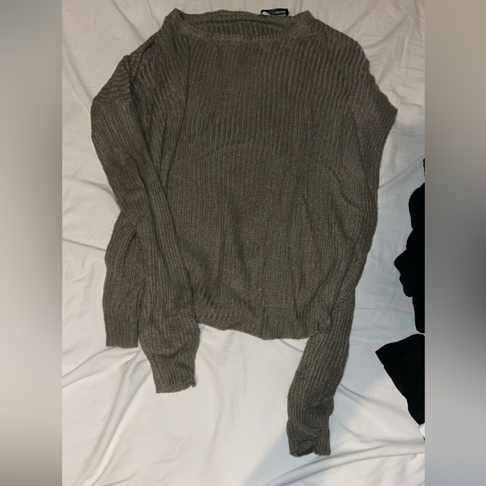 olive green brandy melville sweater